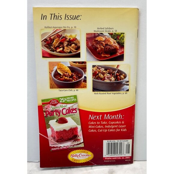 Betty Crocker Simple Healthy Meals Cookbook 35 Recipes Booklet 20 Minute Meals - Picture 8 of 8